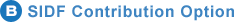 SIDF Contribution Option